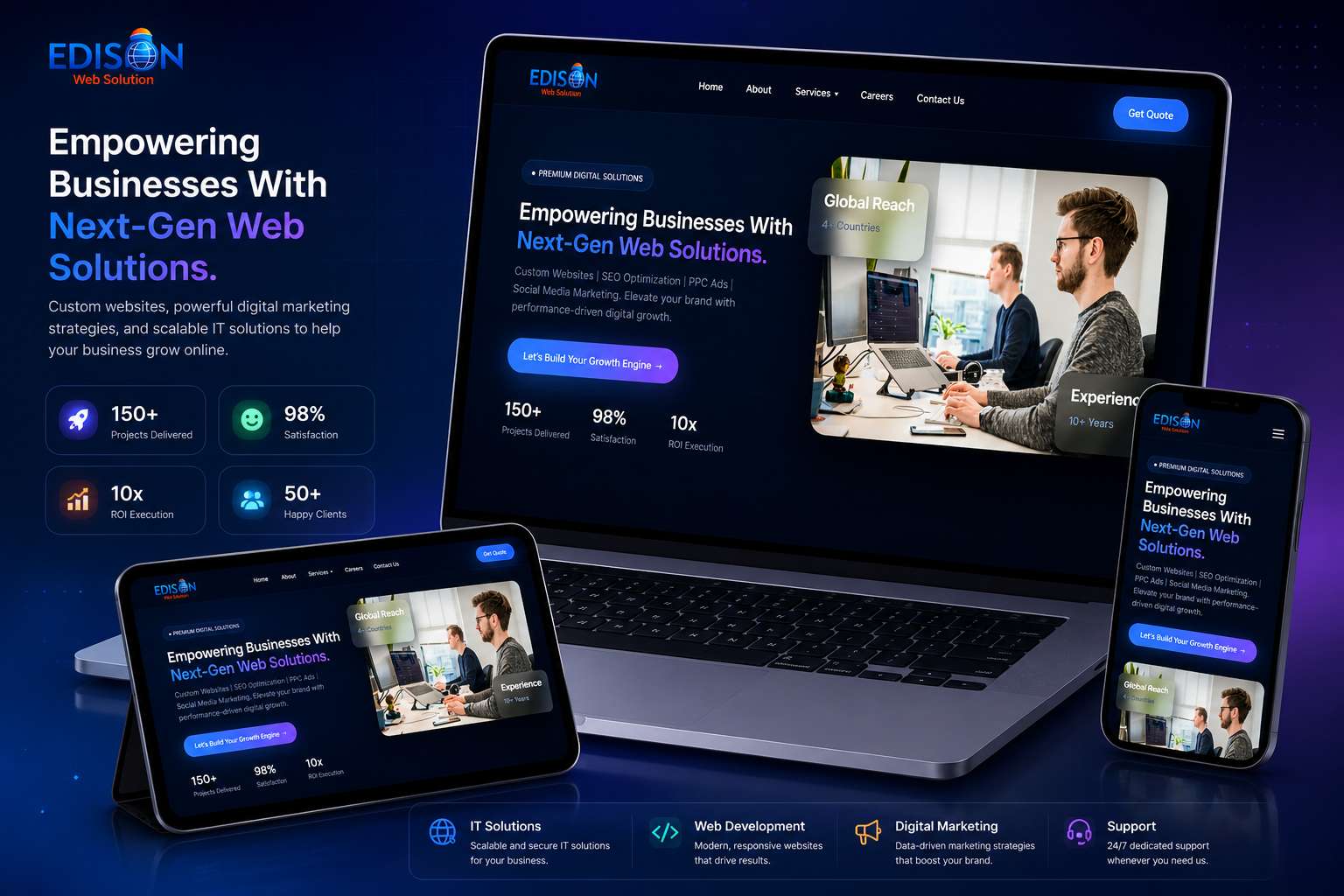 Edison Web Solution