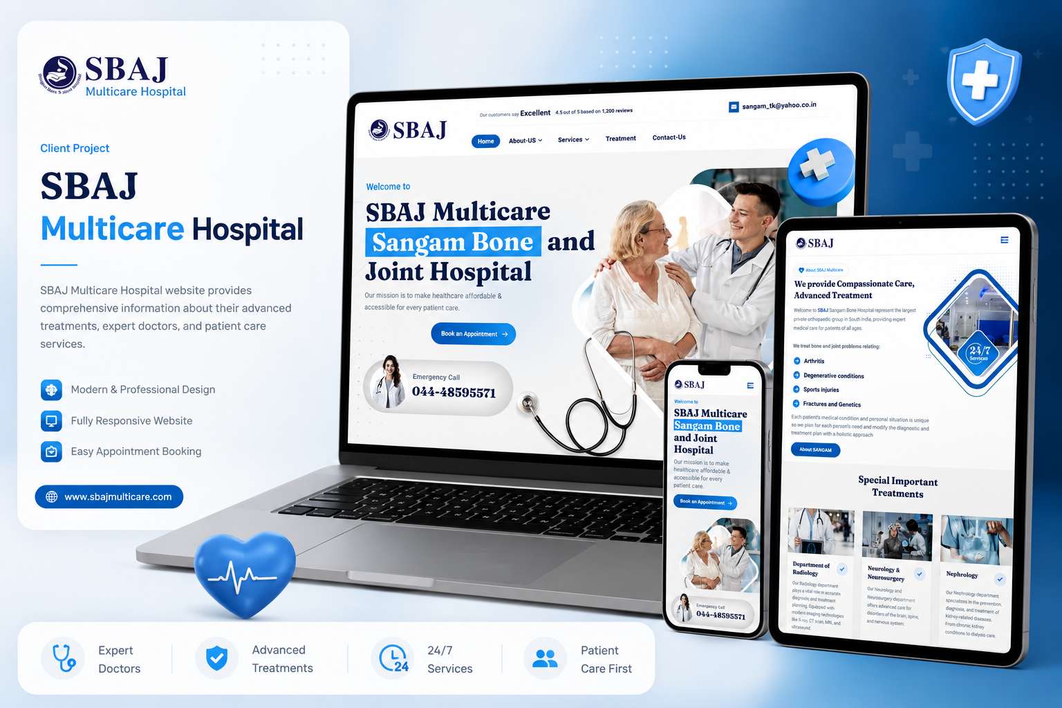 SBAJ Sangam Bone & Joint Hospital